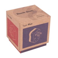 Customized New Design Adapter Brown Kraft Paper Box CHEAPEST