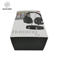 Premium style headphones gift box drawer type luxury headphones packing box