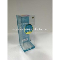 custom clear pvc box, plastic box printed with custom logo